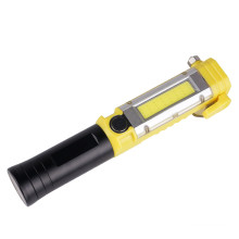 2020 Amazon Aluminum alloy  Safty Hummer High power COB pickup magnet led flashlight